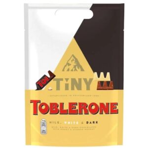 Toblerone Tiny Milk&White &Dark chocolate with Honey &Almond Nougat 180g