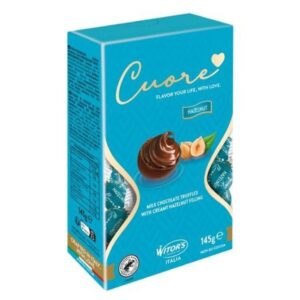 Witor's cuore Hazelnut creamy filling Milk chocolate 145g
