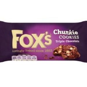 Fox's chunkie cookies triple chocolate 180g