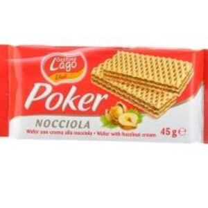 Elledi poker cream wafers Noccoiola 45g