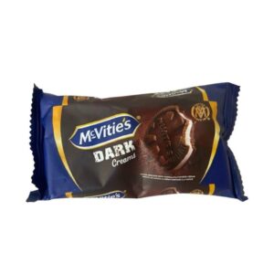 mcvities's dark cookie vanilla flavored cream biscuit 35g