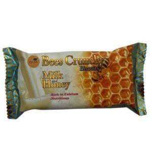 Yale bees crunchy milk and honey biscuit 70g