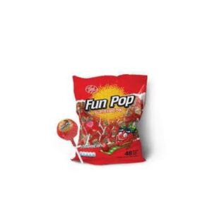 Excel fun pop strawberry Gum filled pop 768g×48