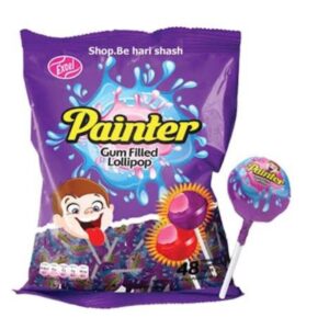 Excel painter Gum filled lollipop 768g×48