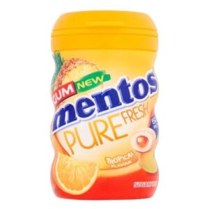 Mentos pure fresh chewing gum tropical 87.5g×50
