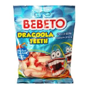 Bebeto dracoola teeth sweet 80g
