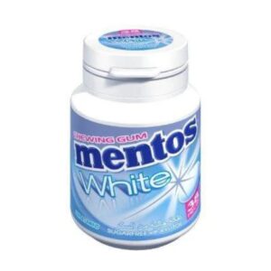 Mentos white chewing gum sweet Mint Sugar -free 54.34g×38