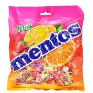 Mentos chewy dragees fruit 140g