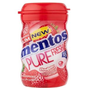Mentos pure  strawberry chewing gum 87.5g× 50