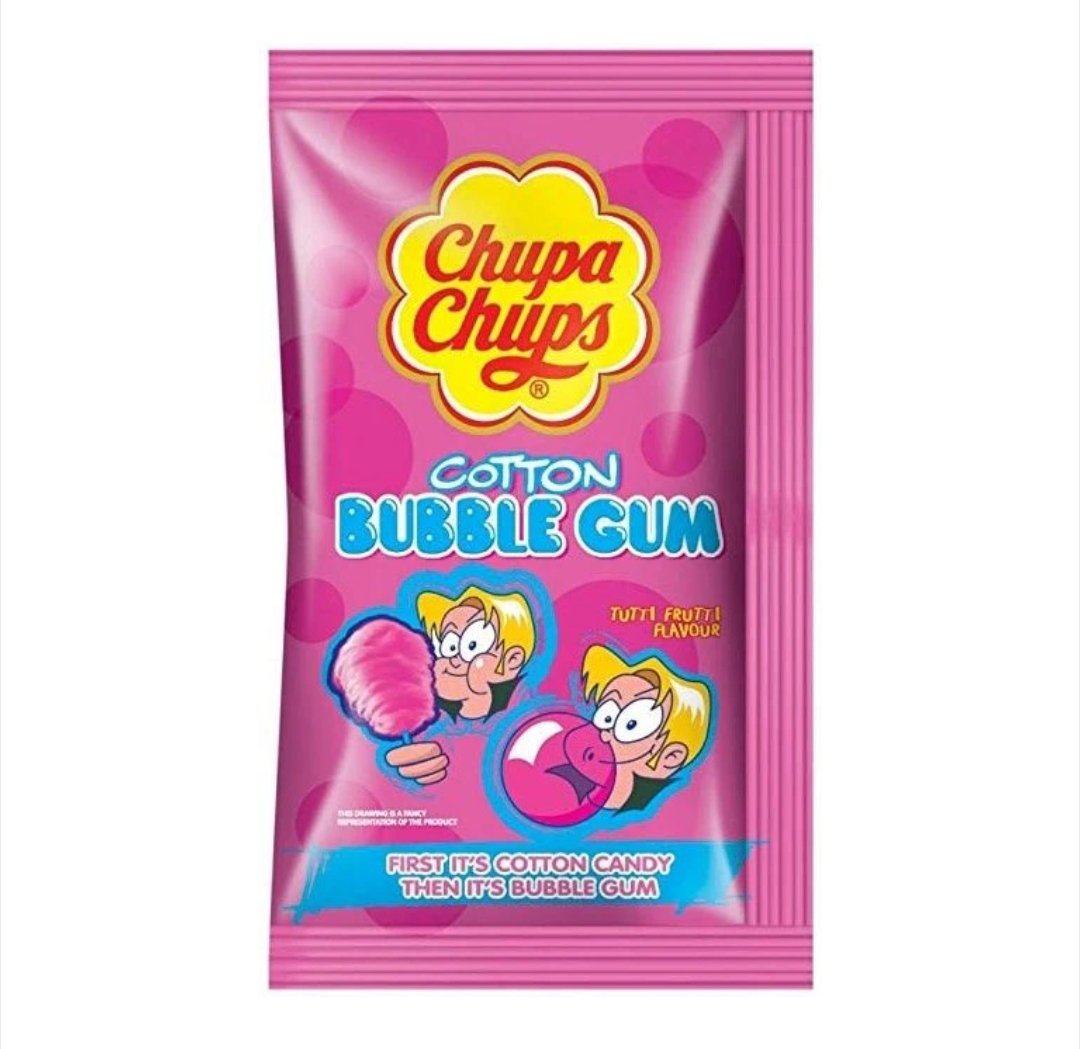 2025/06/1000769895.jpg Chupa chups cotton bubble gum Tutti frutti 11g ×20