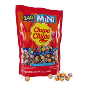 Chupa chups lollipop mixed flavors 275g×25
