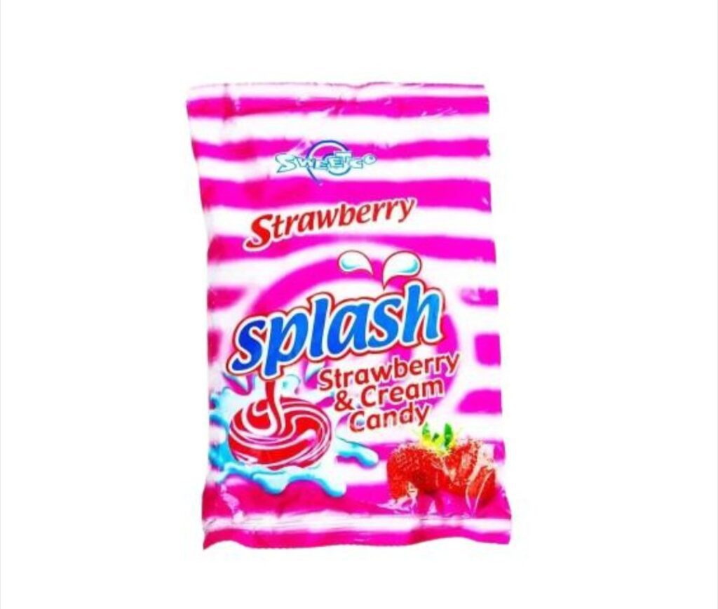 Sweetco candy strawberry splash 150g ×48 1000769909 1024x868