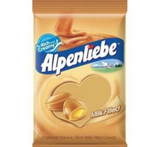 Alpenliebe milk filled caramel candy 
102g×30