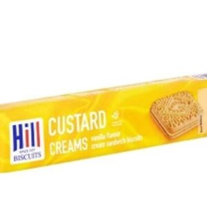 Hills biscuit custard cream vanilla flavour 150g
