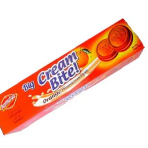 Aamulya Big cream Bite biscuit orange 176g