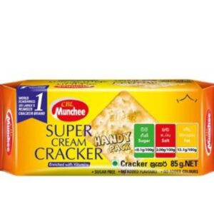 CBL Munchee Super cream crackers sugar free 85g