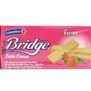 Colombina Bridge Double cream strawberry wafer 151g