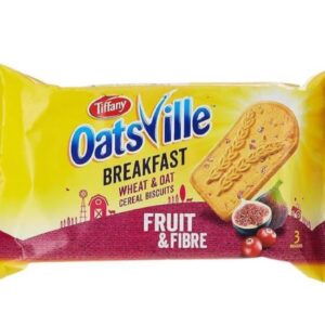 Tiffany oatsville cereal biscuit fruit bad fibre 50g