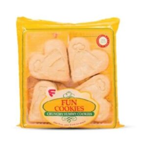 fastizers crunchy fun cookies 90g