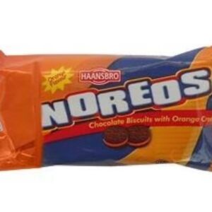 Haansbro Noreos chocolate biscuit with orange cream 18g
