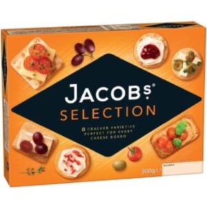 Jacob's selection crackers cheese 300g