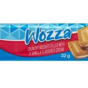 Spar wozza biscuit vanilla cream biscuit 52g