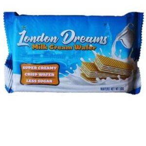 London dream milk cream wafers 30g
