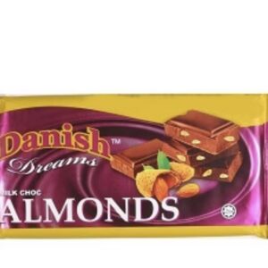 Danish Dreams Milk Chocolate
Almonds 140 g