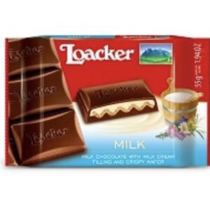 Loacker Milk Chocolate With Milk
Cream 55 g