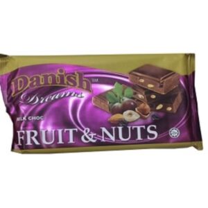 Danish Dreams Milk Chocolate Fruit
& Nuts 140 g