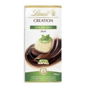 Lindt Creation Sublime Mint Dark
Chocolate 100 g