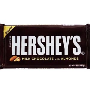 Hershey's Giant Milk Chocolate With Almonds 192 g
