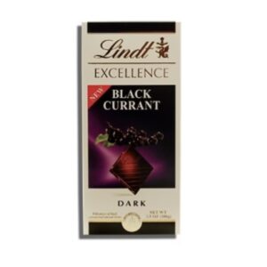 Lindt Excellence Dark Chocolate
Blackcurrant 100 g