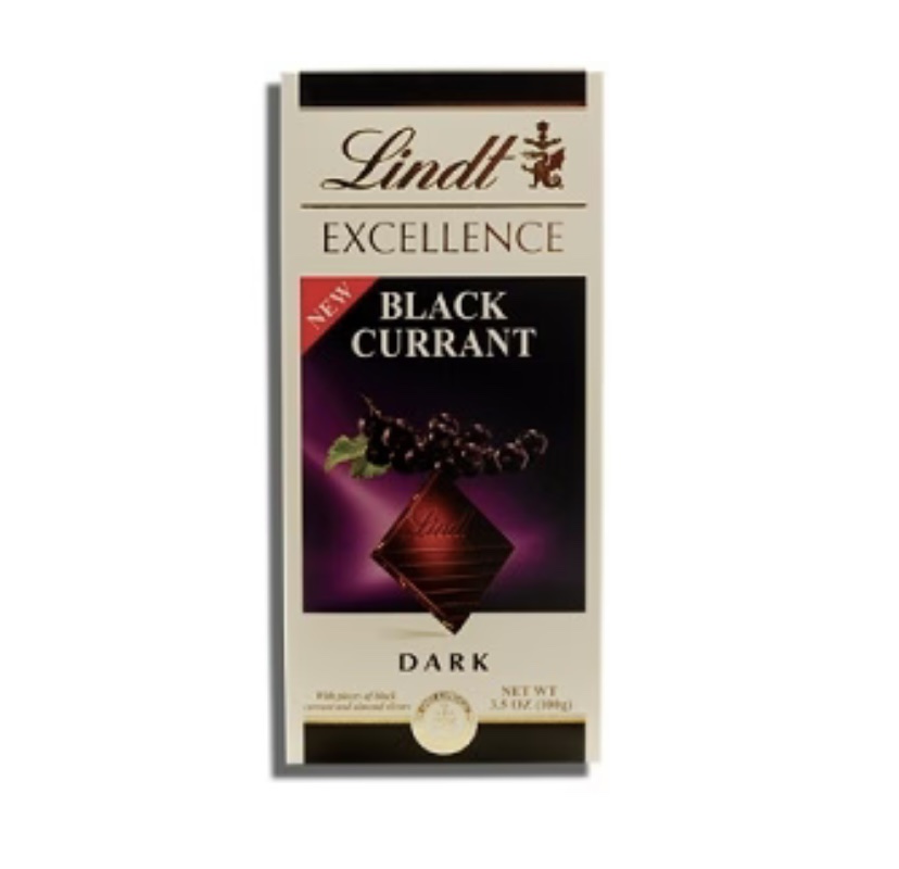 Lindt Excellence Dark Chocolate
Blackcurrant 100 g Img 8797