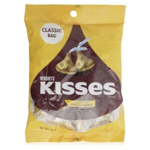 Hershey's Kisses Milk Chocolate
With Almonds 150 g