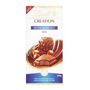 Lindt Creation Divine Hazelnut Milk
Chocolate 100 g