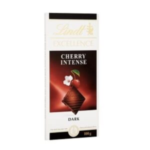 Lindt Excellence Dark Chocolate
Cherry Intense 100 g
