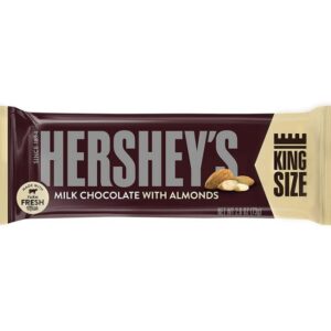 Hershey's King Size Milk Chocolate
With Whole Almonds 73 g