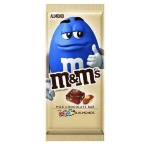M & M's Milk Chocolate Bar With Minis And Almonds 110.6 g