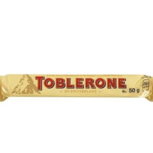 Toblerone Swiss Milk Chocolate
With Honey & Almond Nougat 50 g