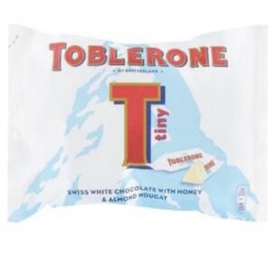 Toblerone T Tiny Swiss White
Chocolate With Honey & Almond 200 g