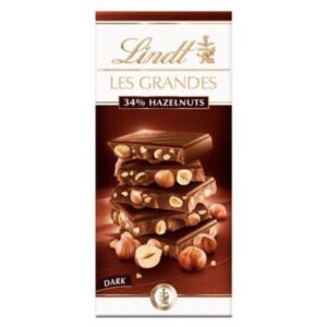 Lindt Hazelnuts Dark Chocolate 150 g