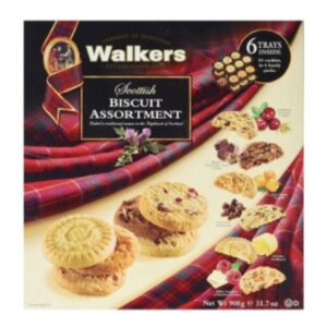 Walkers Scottish biscuit assortment 900g(54cookies)