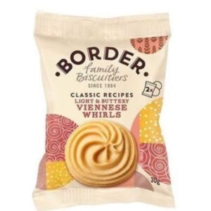 Border biscuit light and Buttery Viennese whirls 30g
