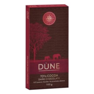 Dune Dark Chocolate 55% Cocoa
100 g