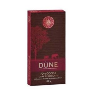 Dune Dark Chocolate 70% Cocoa
100 g